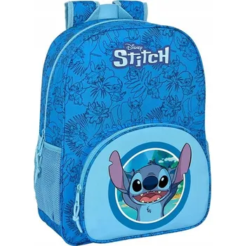 Školní batoh Školní batoh jednokomorový Stitch Safta modrý