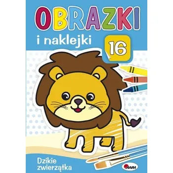První čtění Dzikie zwierzątka. Obrazki i naklejki - Kozera Piotr