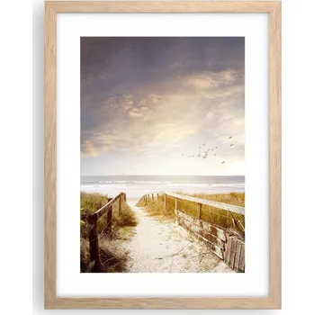 Obraz Obraz plakát v rámu světlý dub do obýváku 30x40 krajina plakáty na zeď