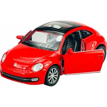 autíčko WELLY VW VOLKSWAGEN BROUK ČERVENÝ 1:34 NOVÝ KOVOVÝ MODEL 43650