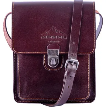 Pánská košile Taška přes rameno Alpenleder Messenger Bag Kitzbuehl - tmavě červená