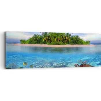 Obraz Obraz na plátně do obýváku, ložnice 90x30 krajina foto obrazy na zeď