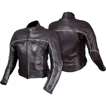 Moto bunda DÁMSKÁ TURISTICKÁ BUNDA Z MĚKKÉ KŮŽE KSD007/2XL