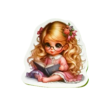 samolepka Samolepky - dívčí graffiti IX (sada 5 ks)