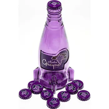 Láhev Fallout Nuka-Cola Grape skleněná fislová láhev a uzávěry