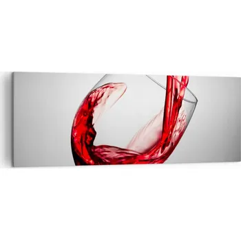 Obraz Foto obraz na plátně 140x50 sklenice obývák ložnice na zeď velký