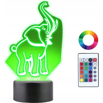 Lampička Plexido vícebarevná Noční lampa