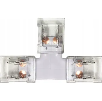 LED osvětlení Spojka pro LED COB pásky IP20 10mm konektor Typ T 3