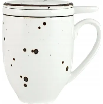 Hrnek Bogucice Cottage White porcelán 400 ml