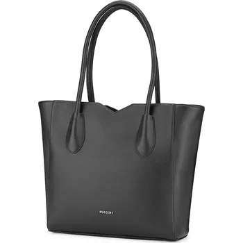 Kabelka Puccini shopper kabelka eko kůže černá