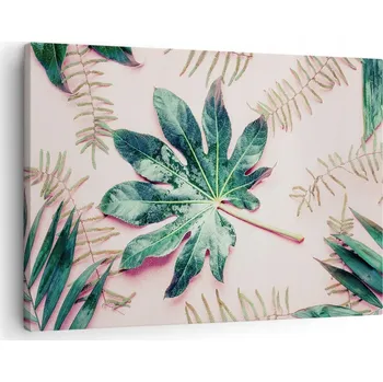 Obraz Obraz na plátně do obýváku ložnice 70x50 botanika foto obrazy na zeď