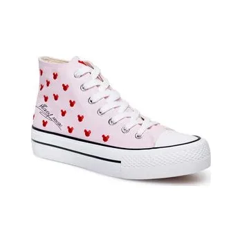 Dívčí tenisky Plátěnky Sprandi SS24-249DSTC Růžová 38