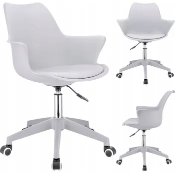 Ergonomická židle Jumi šedá otočná na kolečkách