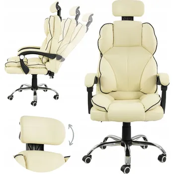 Otočná kancelářská židle Artnico béžová