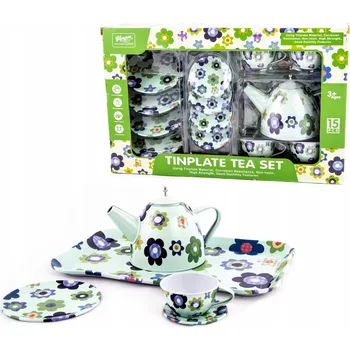 Dětská kuchyňka SADA NÁDOBÍ NA ČAJ KÁVU KUCHYŇSKÁ SOUPRAVA