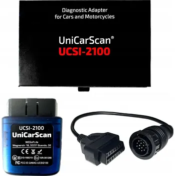 Autodiagnostika Diagnostický interface UCSI-2100 OBD-2 UniCarScan Motoscan BMW Bimmercode
