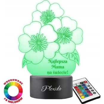 Lampička Plexido vícebarevná Noční lampa