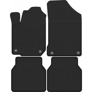 autokoberec Gumové autokoberce AlphaCar pro Seat Ibiza II FL, černé