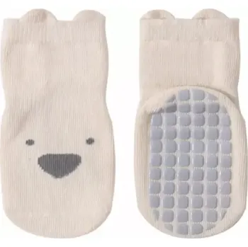 Pánské ponožky Protiskluzové ponožky - PEJSEK - BÉŽOVÉ - (12-36m)M (Značka: NEMO BABY)