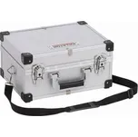 KREATOR kufr AL 320*230*160mm se zámky, stříbrný KRT640106S