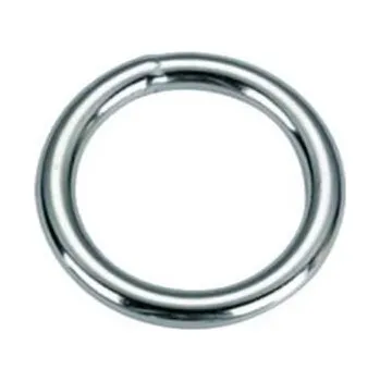 Uchycení záclony a závěsu kroužek svařovaný 6*50mm Zn 1269-065