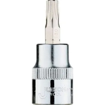 Gola hlavice hlavice 1/2" TORX10 s otvorem