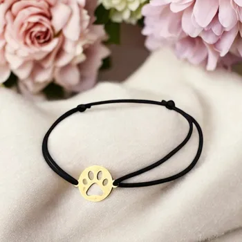 Náramek MkD Náramek splněných přání TLAPKA zlatá