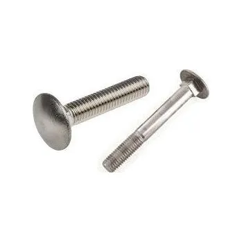 Šroub šroub vratový M6*55mm velká hlava se čtyřhranem, A2 nerez DIN 603