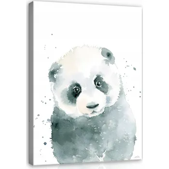 Obraz Obrázek DO DĚTSKÉHO POKOJE Panda Na Plátně 60x40