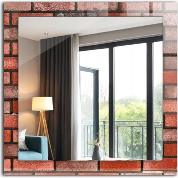 Zrcadlo Zrcadlo Tulup nástěnné čtverec 600 x 600 mm