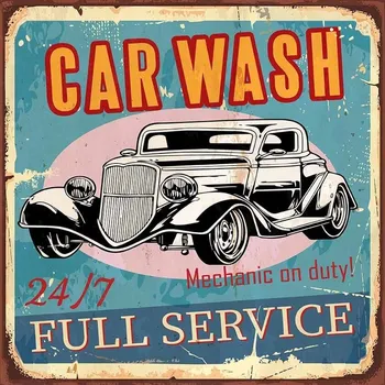Obraz Cedule Car Wash