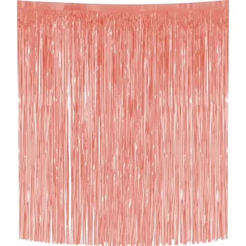 Vánoční dekorace Andělské vlasy na vánoční stromeček, barva růžové zlato, 33x50 cm