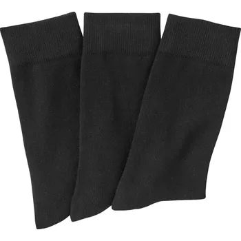 Dámské ponožky Sada 3 párů klasických ponožek černá 39-42