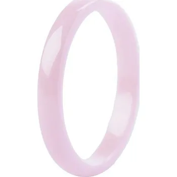 Prsten Keramický prsten dámský i dívčí Varianta: 8 (4) růžová nejsv., Balení: 1 ks
