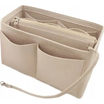 Kabelka Kosmetická taška Amaza Lili's shopper organizer M béžová