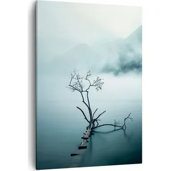 Obraz Obraz na plátně do obýváku, ložnice 50x70 mlha foto obrazy na zeď canvas