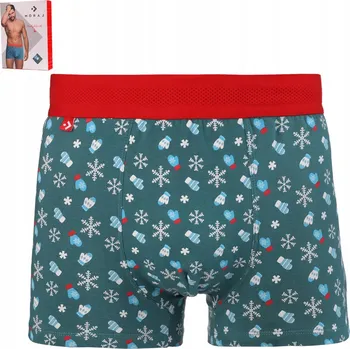 Pánské oblečení Vánoční boxerky pro muže, pohodlný Dárek Sněhurka MORAJ 1 Ks , XL