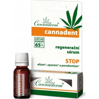 Péče o rty Cannadent Regenerační sérum na afty a opary 5 ml