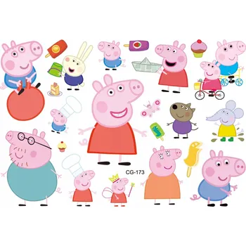 Odstranitelné tetování Smyvatelné tetování pro děti prasátko Pepa CG173