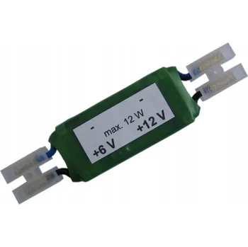 Měnič napětí Měnič Napětí DC/DC pro LED žárovky 6V na 12V 12W