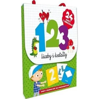 123 Liczby i kształty. Karty edu. dla najmłodszych - Praca zbiorowa