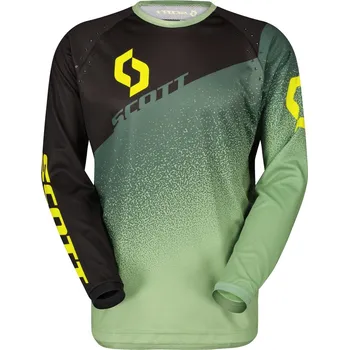 Moto bunda Mikina Scott 350 Dirt Evo černá/zelená velikost S