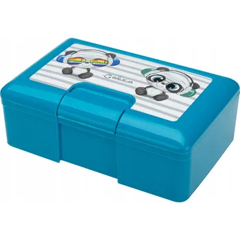 Svačinový box OBĚDOVÝ BOX PRO DĚTI modrý