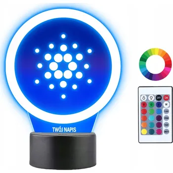 Lampička Noční lampa Plexido vícebarevná