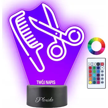 Lampička Noční lampa Plexido vícebarevná