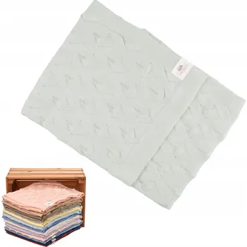 Prostěradlo Dětská deka pro miminka - 90x100 cm - Snuglytots - Model Rhombaby - Máta