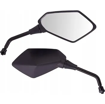 Zrcátko pro motocykl Motocyklová zrcátka Moretti M10 s homologací E11, nastavitelná, černá, pro Yamaha