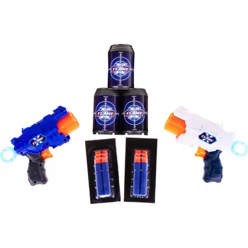 Dětská zbraň 2 PISTOLE NA PĚNOVÉ ŠIPKY RAKETOMET