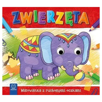 První čtění Zwierzęta. Malowanka z ruchomymi oczkami - Tim Maltby, Richard Finn