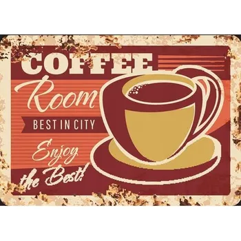 Obraz Cedule Coffee Room